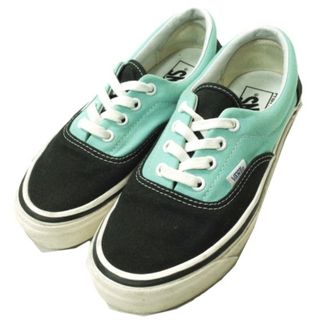 ヴァンズ(VANS)のVANS バンズ ERA 95 DX - ANAHEIM FACTORY COLLECTION エラ アナハイムファクトリー US5.5(23.5cm) BLACK/AQUA キャンバス STYLE 95 ULTRA CUSH スニーカー シューズ【中古】【VANS】(スニーカー)