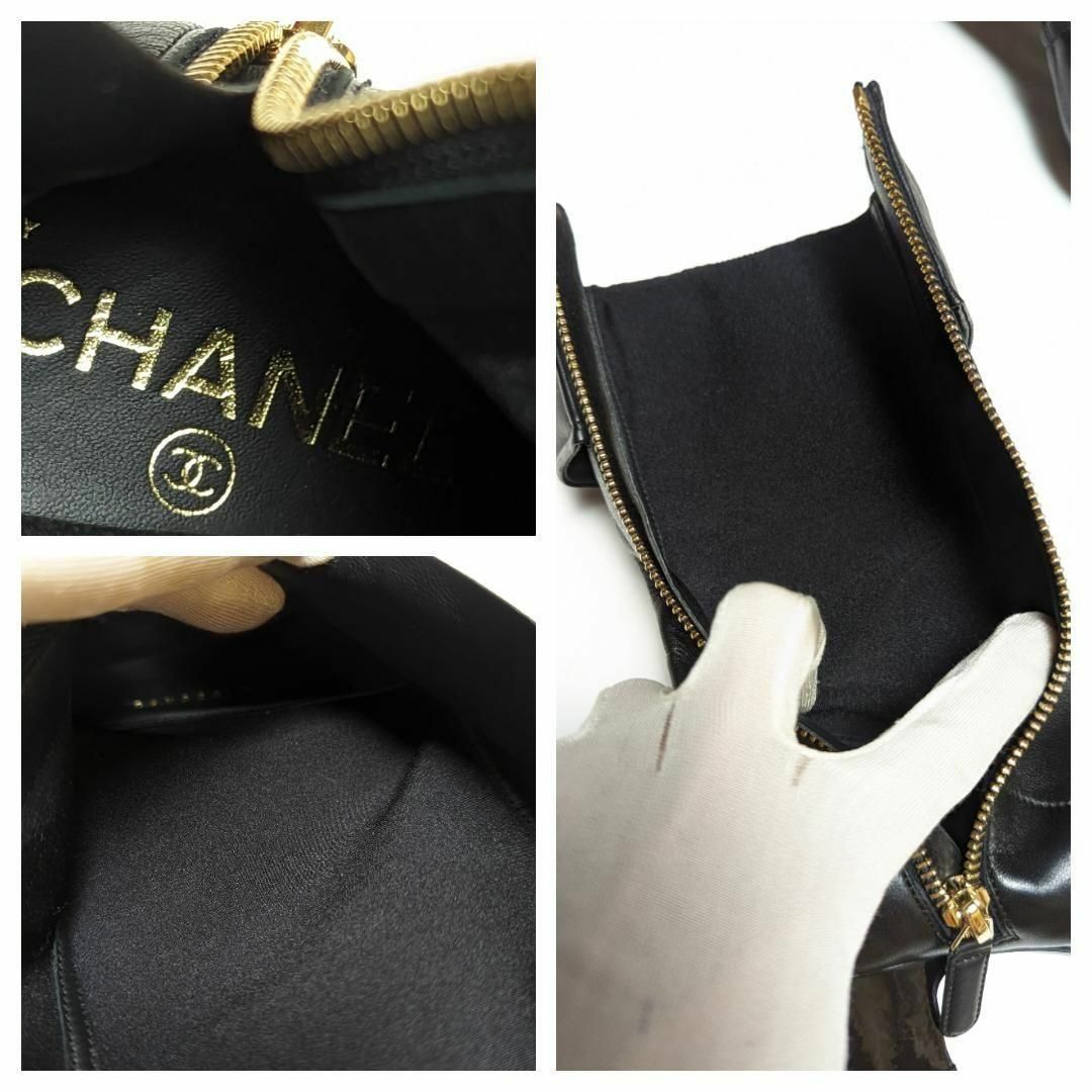 新品そっくりさん⭐CHANELシャネル　ターンロック　ショートブーツ35.5C