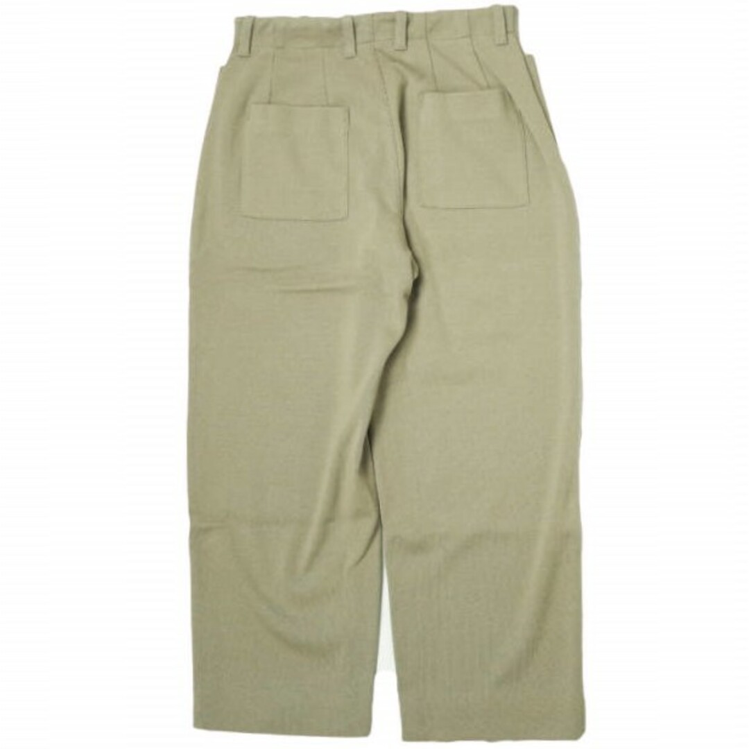 stein シュタイン 22SS 日本製 Cotton Cashmere Knit Easy Trousers コットンカシミヤニットイージートラウザーズ ST.375 S BEIGE パンツ ボトムス【新古品】【中古】【stein】