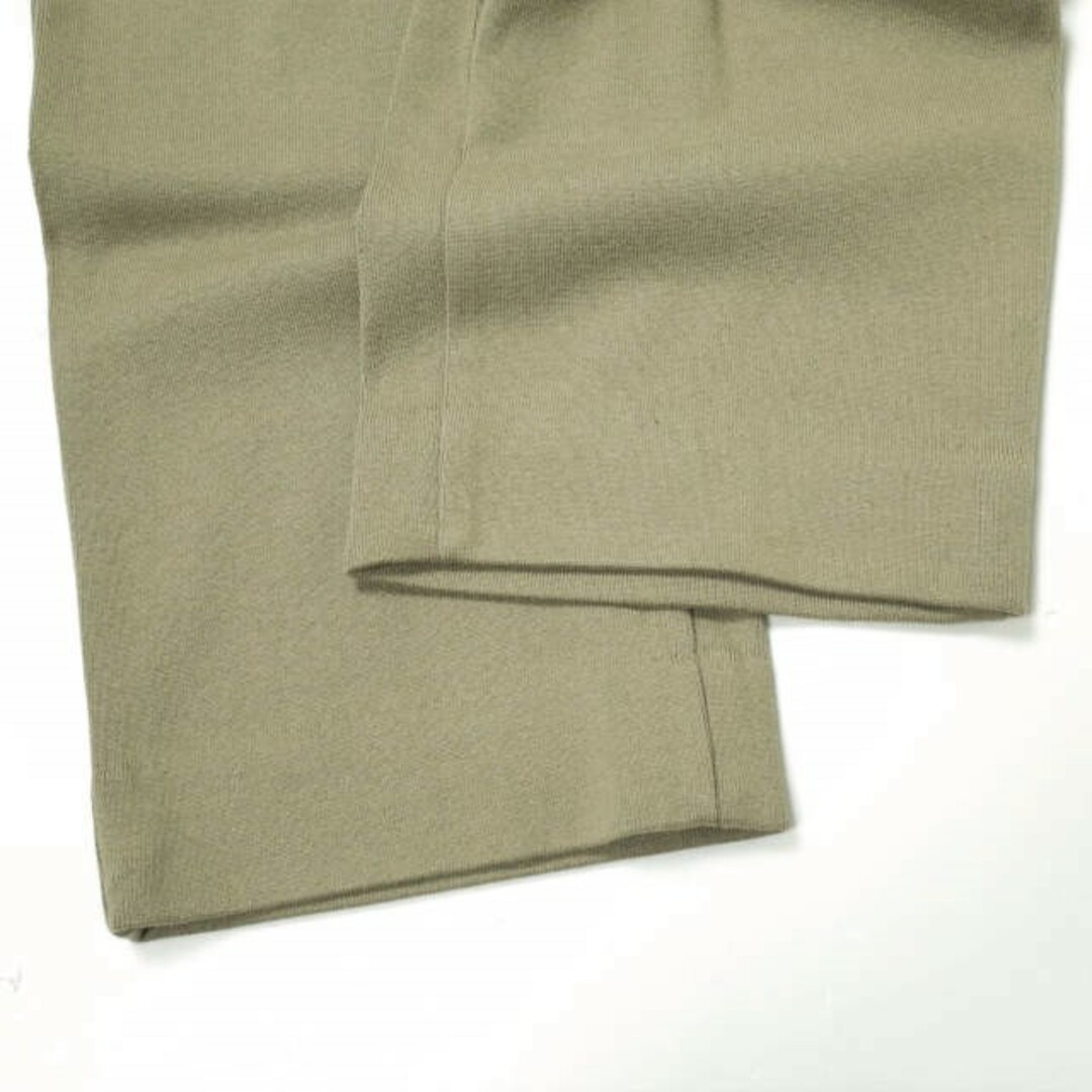 stein シュタイン 22SS 日本製 Cotton Cashmere Knit Easy Trousers コットンカシミヤニットイージートラウザーズ ST.375 S BEIGE パンツ ボトムス【新古品】【中古】【stein】