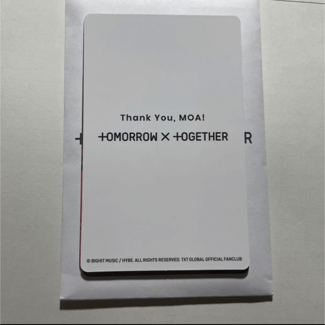 TOMORROW X TOGETHER(トゥモローバイトゥギャザー)のボムギュ ファンクラブ継続トレカ エンタメ/ホビーのCD(K-POP/アジア)の商品写真