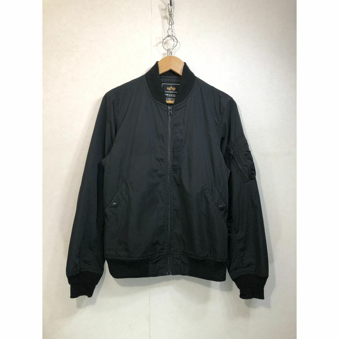 010120●  ALPHA INDUSTRIES MA-1 M ブラック