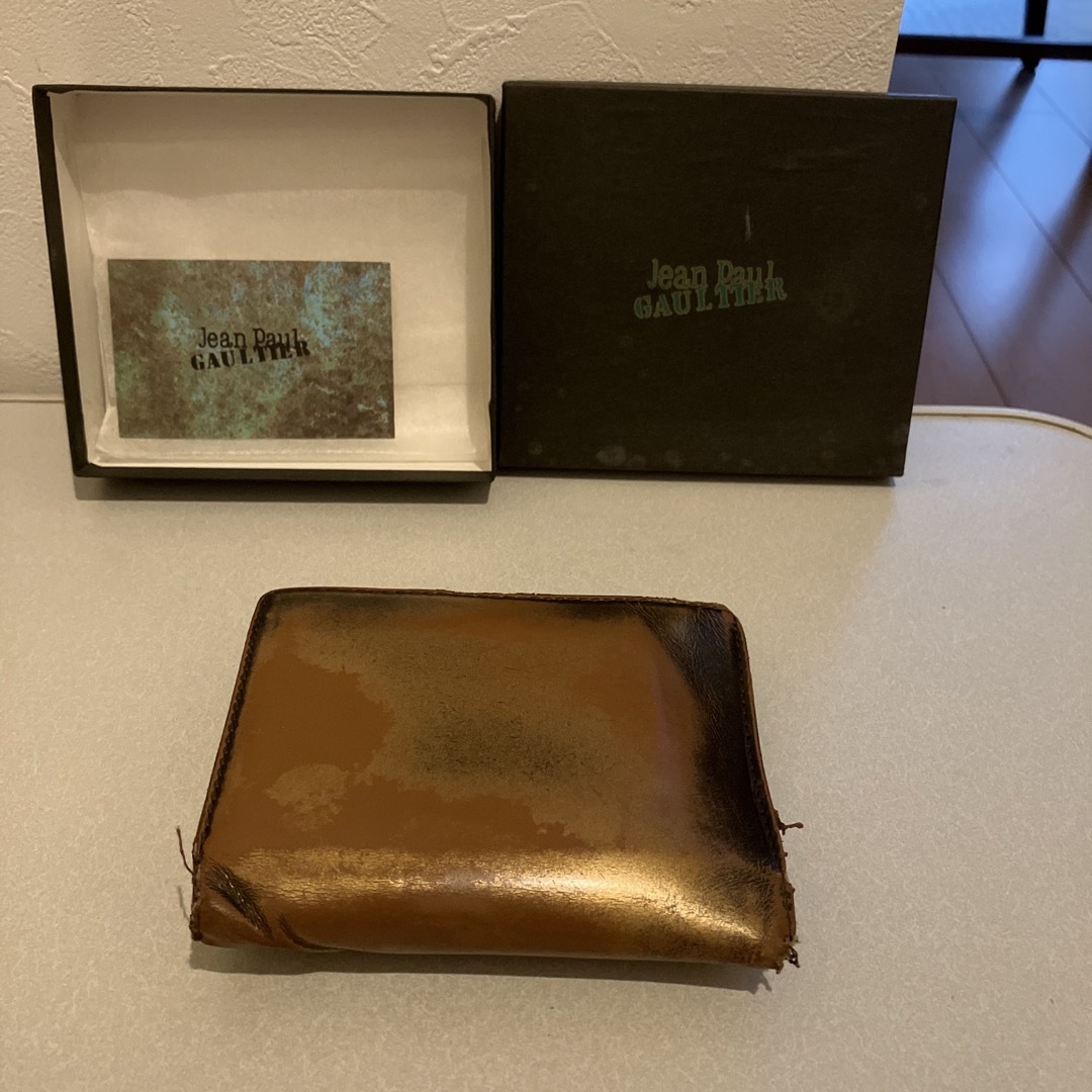 Jean Paul GAULTIER 二つ折り財布 未使用 新品 箱付き-