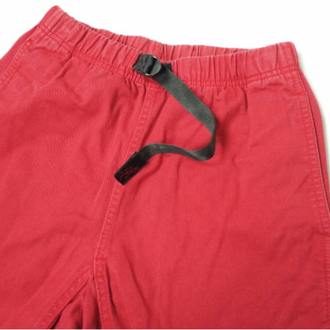 GRAMICCI(グラミチ)のGRAMICCI グラミチ Gramicci Shorts コットンツイルクライミングショーツ 1117-56J S レッド イージー ショートパンツ ボトムス【中古】【GRAMICCI】 メンズのパンツ(ショートパンツ)の商品写真