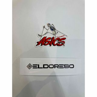 アシックス(asics)のアシックス エルドレッソ ステッカーASICS×ELDORESO 非売品(その他)