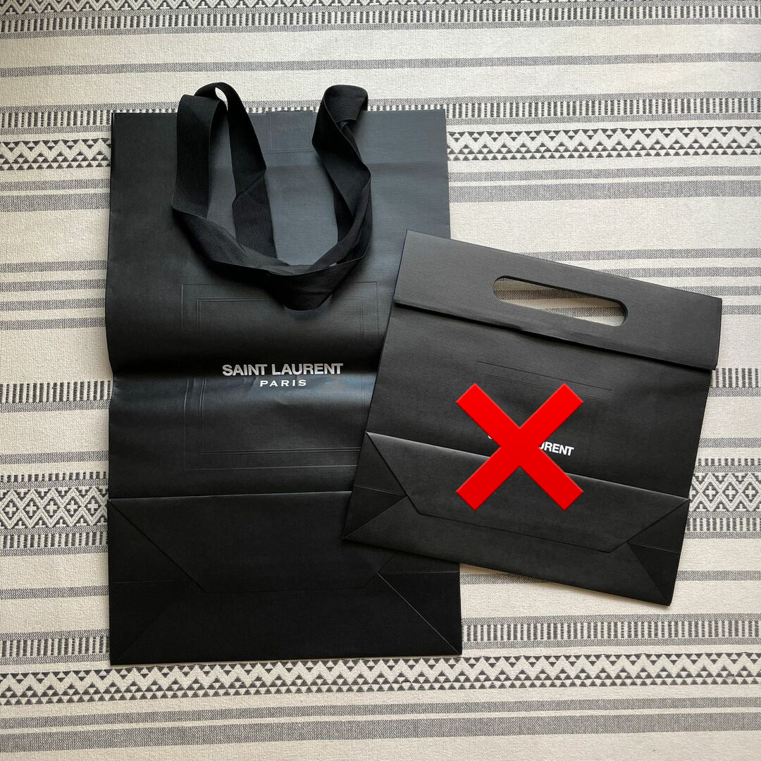 Saint Laurent(サンローラン)のSAINT LAURENT サンローラン　紙袋　手提げ袋　ショッパー大　1点 レディースのバッグ(ショップ袋)の商品写真