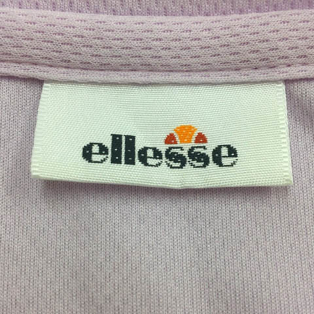 ellesse(エレッセ)のエレッセ カットソー Tシャツ プルオーバー 刺繍 無地 半袖 XL ピンク レディースのトップス(カットソー(半袖/袖なし))の商品写真