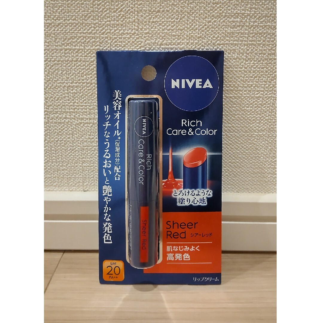 ニベア(ニベア)のNIVEA　ニベア　リッチケア＆カラーリップ コスメ/美容のスキンケア/基礎化粧品(リップケア/リップクリーム)の商品写真