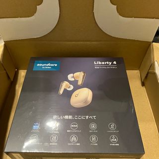 アンカー(Anker)の【新品未開封品】 Anker Soundcore Liberty 4 ゴールド(ヘッドフォン/イヤフォン)