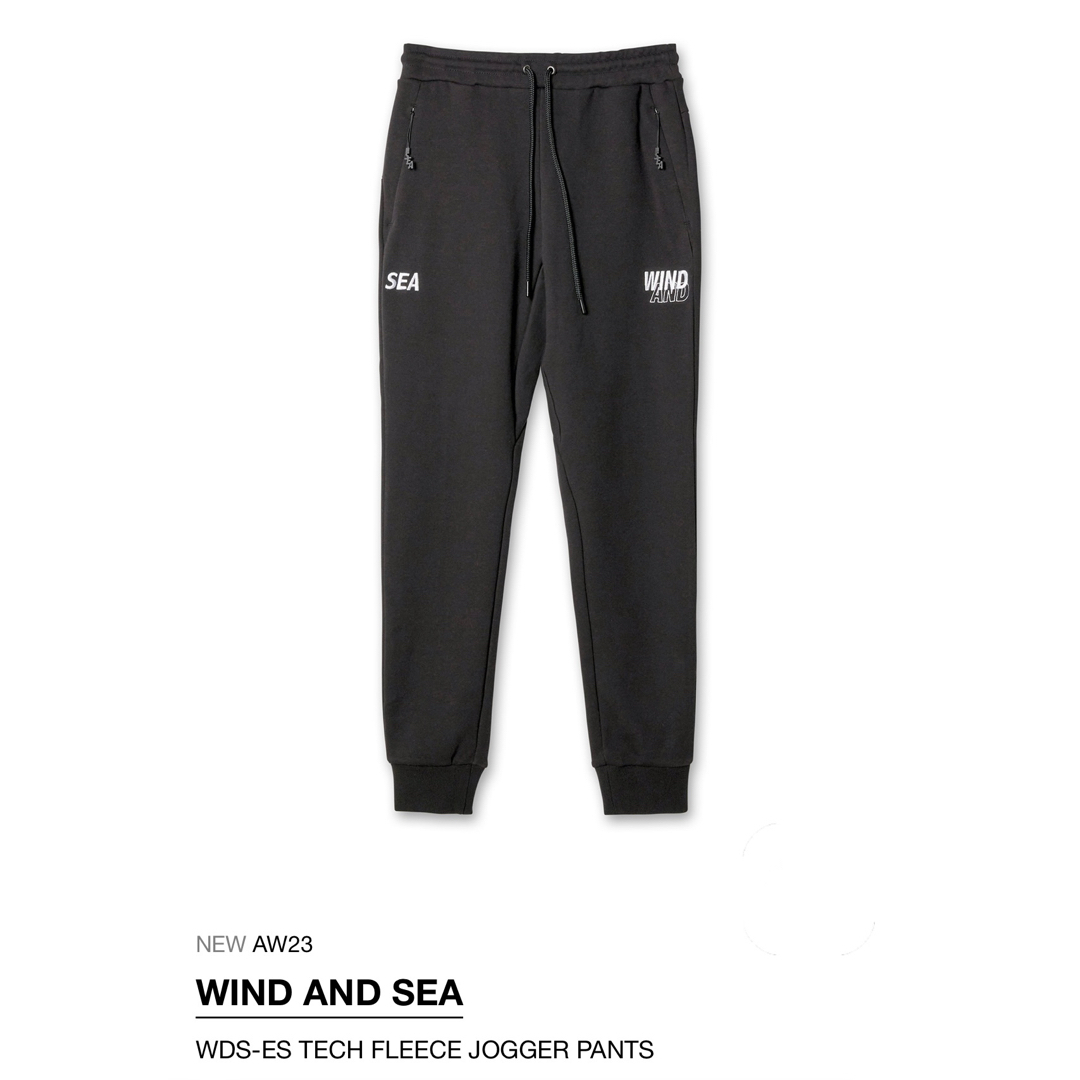 WDS-ES TECH FLEECE JOGGER PANTS Black