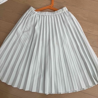 ジーユー(GU)のGU 春色　パステルカラー　プリーツスカート　140cm(スカート)
