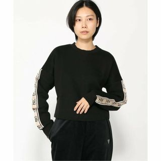 ゲス(GUESS)の【ブラック(JBLK)】(W)Cymone Sweatshirt(トレーナー/スウェット)