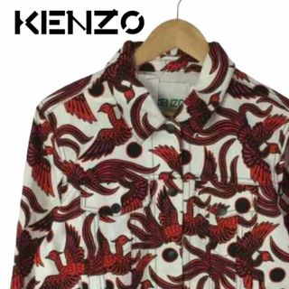 KENZO - KENZO 鳳凰 ジャケット コットン 総柄 Mの通販｜ラクマ