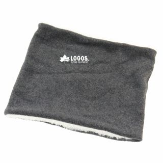 ロゴス(LOGOS)のLOGOS ロゴス ネックウォーマー 裏ボア★ダークグレー【新品・未使用】(ネックウォーマー)