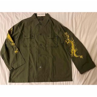 WACKO MARIA - 新品 ワコマリア ティムリーハイ 龍刺繍アーミーシャツ