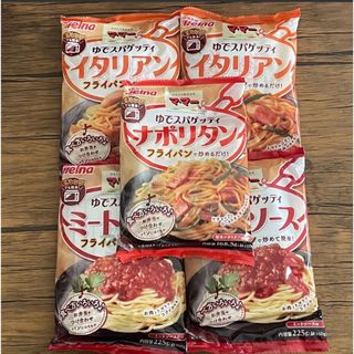 コストコ(コストコ)のコストコ　マ・マー　ゆでスパゲッティ　3種　５袋(レトルト食品)