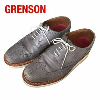 【新品未使用】 GRENSON グレンソン 革靴 レザーシューズ 紳士靴 ビジネスシューズ CAMDEN プレーントゥ 113880 【7H：約26cm/BLACK BOOKBINDER】