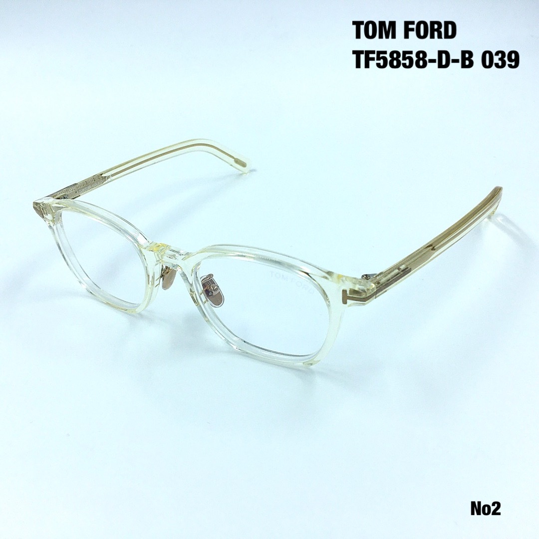 トムフォード TOM FORD TF5858-D-B 039 メガネフレーム-