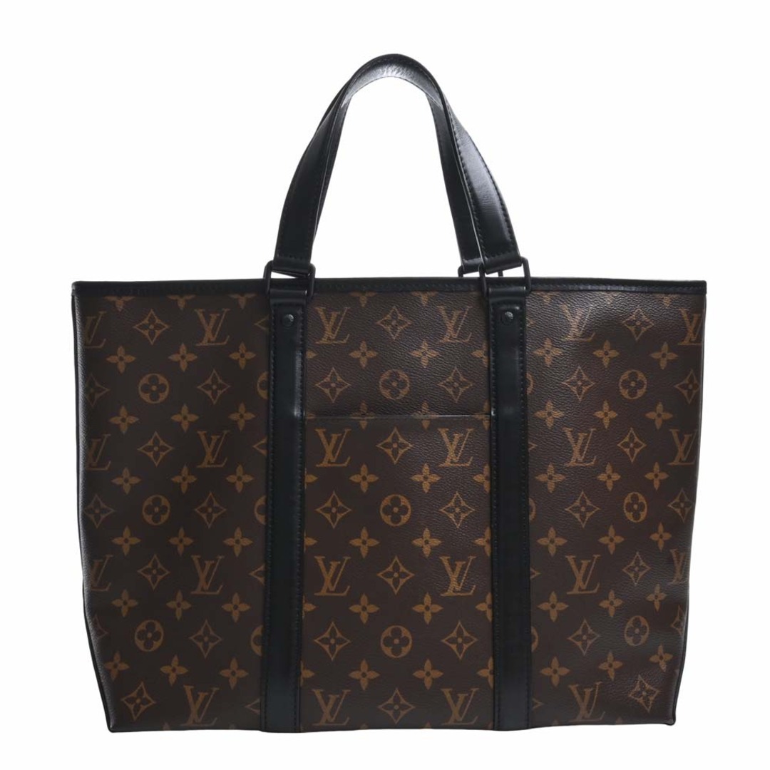 LOUIS VUITTON ルイヴィトン モノグラム マカサー ウィークエンド トートPM 2WAY ショルダーバッグ M45734 ブラウン by