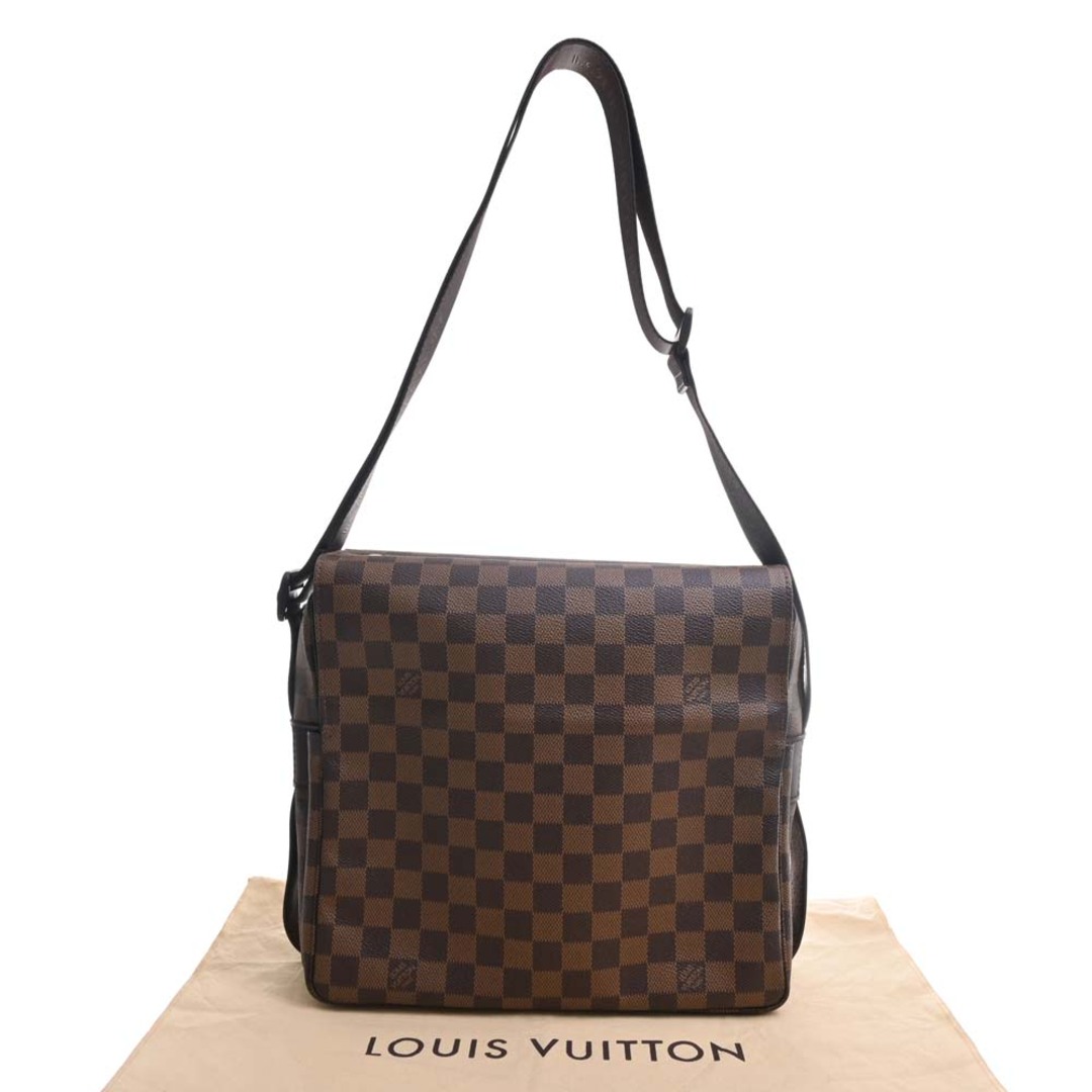 LOUIS VUITTON ルイヴィトン ダミエ ナヴィグリオ ショルダーバッグ N45255 ブラウン by