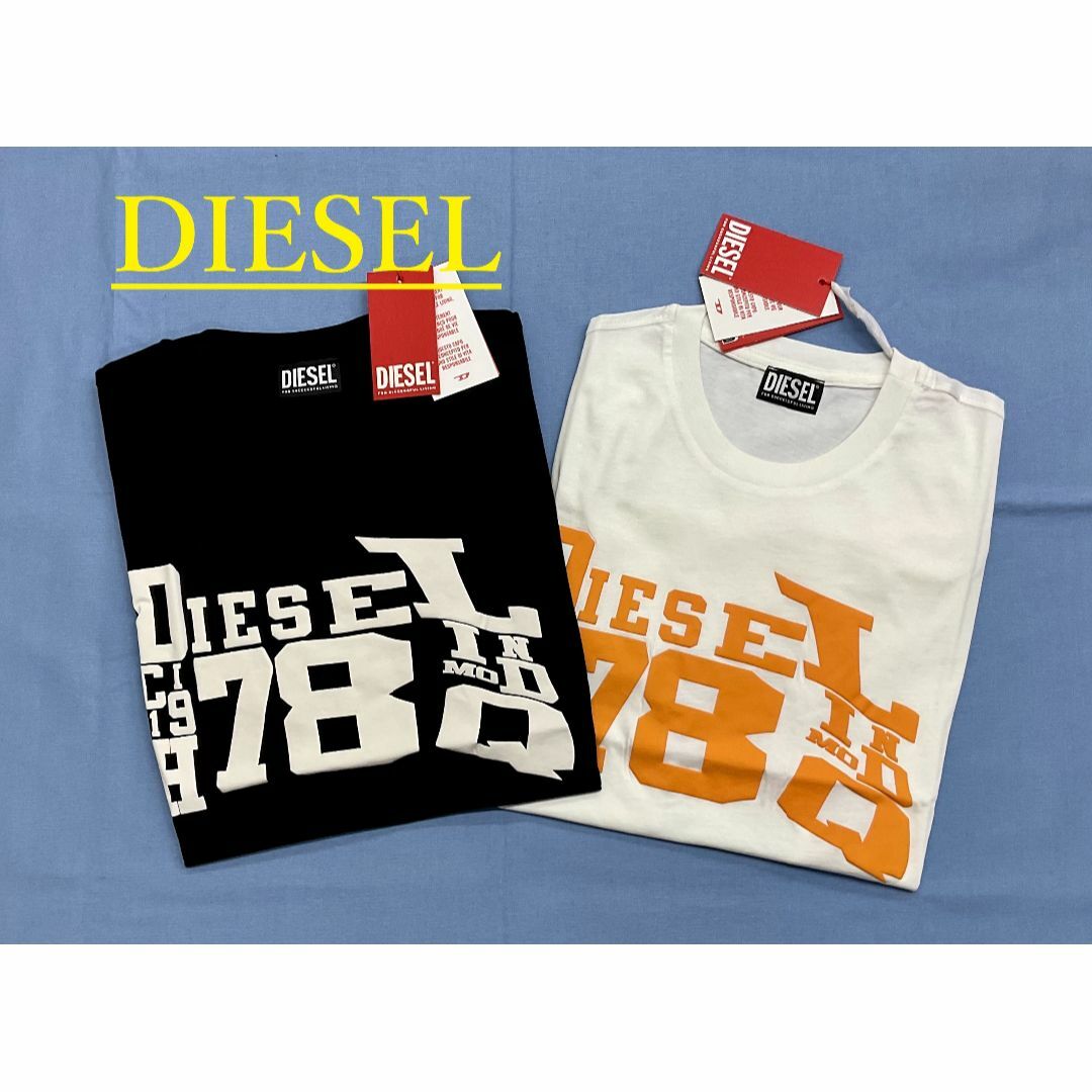 DIESEL(ディーゼル)のディーゼル　Tシャツ 1123　ブラック　XLサイズ　新品タグ付　A08665 メンズのトップス(Tシャツ/カットソー(半袖/袖なし))の商品写真