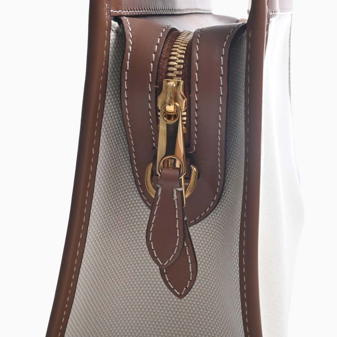 BURBERRY - 【中古】BURBERRY バーバリー コットン レザー ロゴ