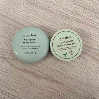 イニスフリー(Innisfree)のイニスフリー  ノーセバム　ミネラルパクト　ミネラルパウダー　セット(フェイスパウダー)