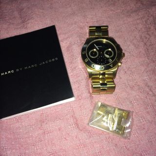 マークバイマークジェイコブス(MARC BY MARC JACOBS)の美品マークジェイコブスクロノ時計‼️値下げします！(腕時計(アナログ))