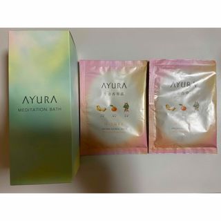 アユーラ(AYURA)のAYURAアユーラ メディテーションバスt 300ml 生姜香草湯α(入浴剤/バスソルト)