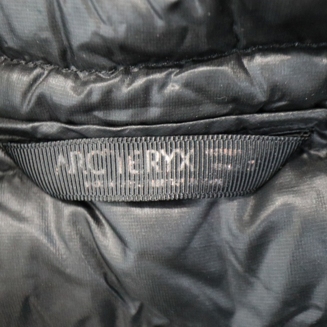 ARC'TERYX アークテリクス ダウンジャケット アウトドア キャンプ アウター 防寒 登山 ブラック (レディース L相当)   O4103