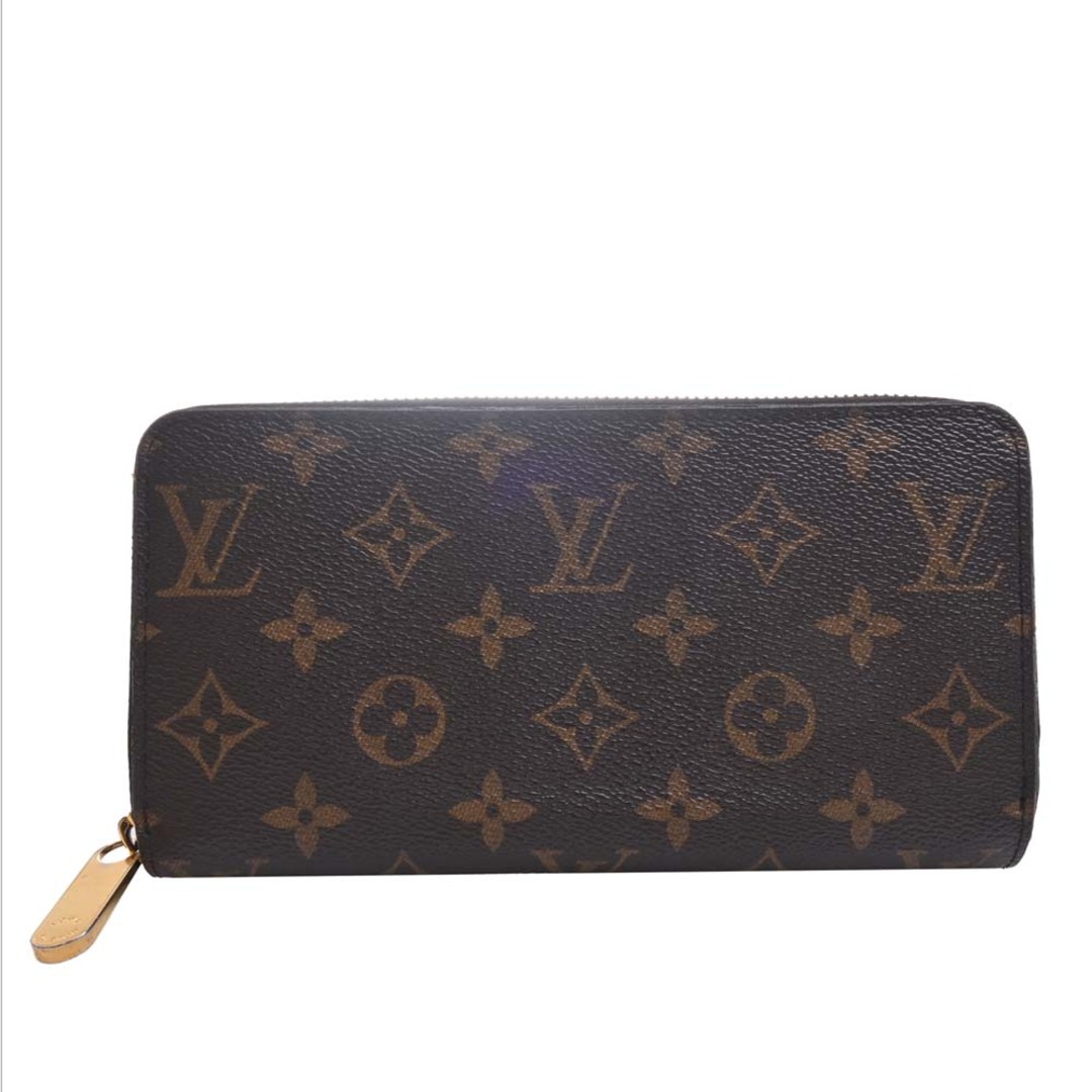 LOUIS VUITTON ルイヴィトン モノグラム ジッピーウォレット ラウンドファスナー 長財布 M41895 ブラウン by