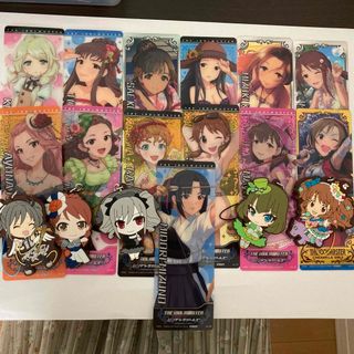 アイドルマスター　シンデレラガールズ　クリアカード　キーホルダー まとめ売り(キャラクターグッズ)