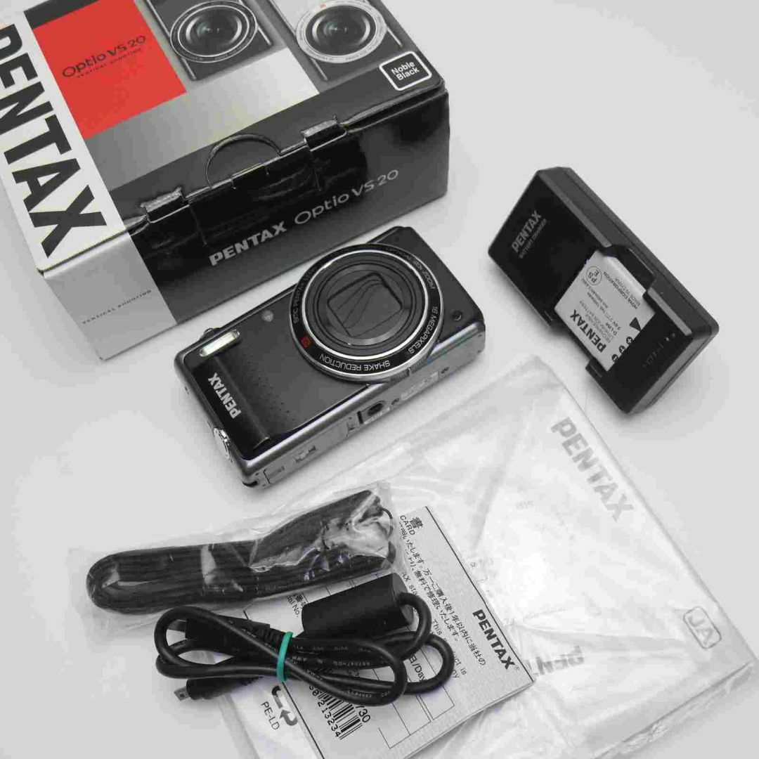 【美品】ペンタックス PENTAX Optio VS20 ノーブルブラック