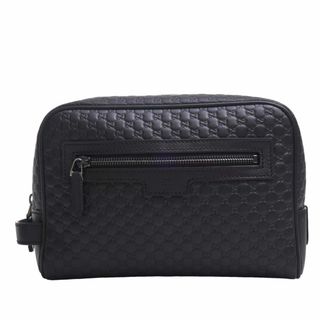 Gucci - 【中古】Gucci グッチ マイクログッチシマ レザー セカンド