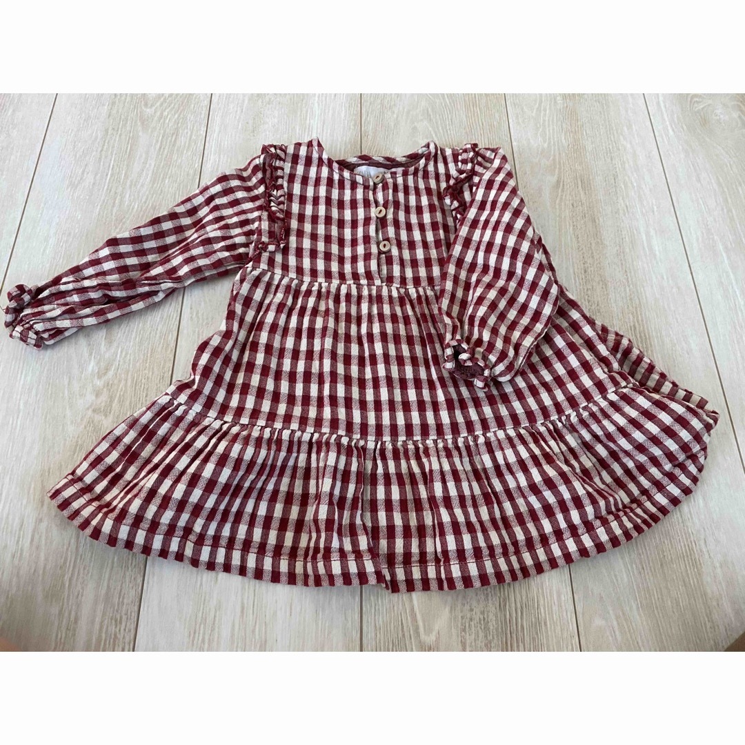 ZARA KIDS(ザラキッズ)のZARAキッズワンピース キッズ/ベビー/マタニティのベビー服(~85cm)(ワンピース)の商品写真