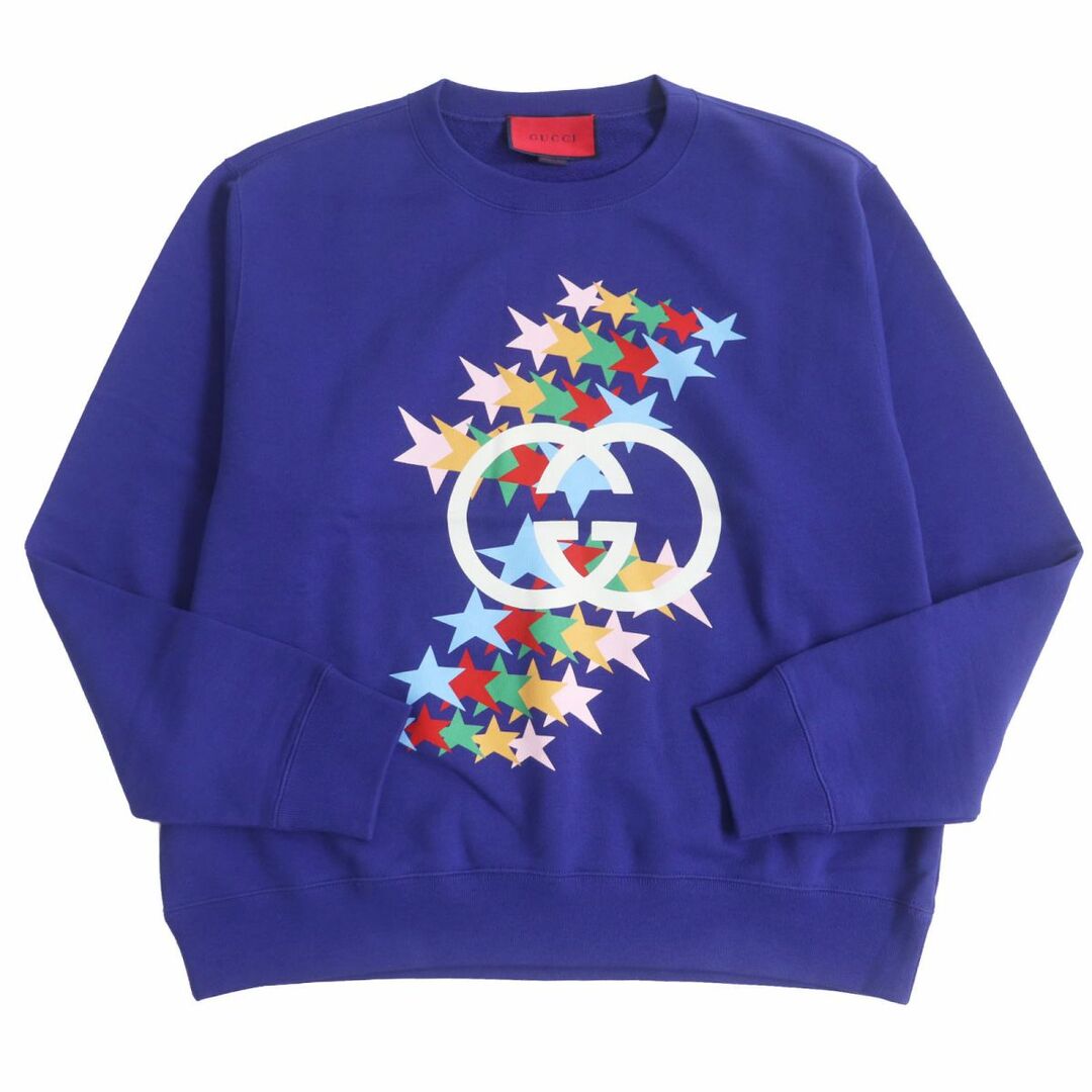 Gucci - 極美品□GUCCI/グッチ 626990 GGロゴ スタープリント コットン