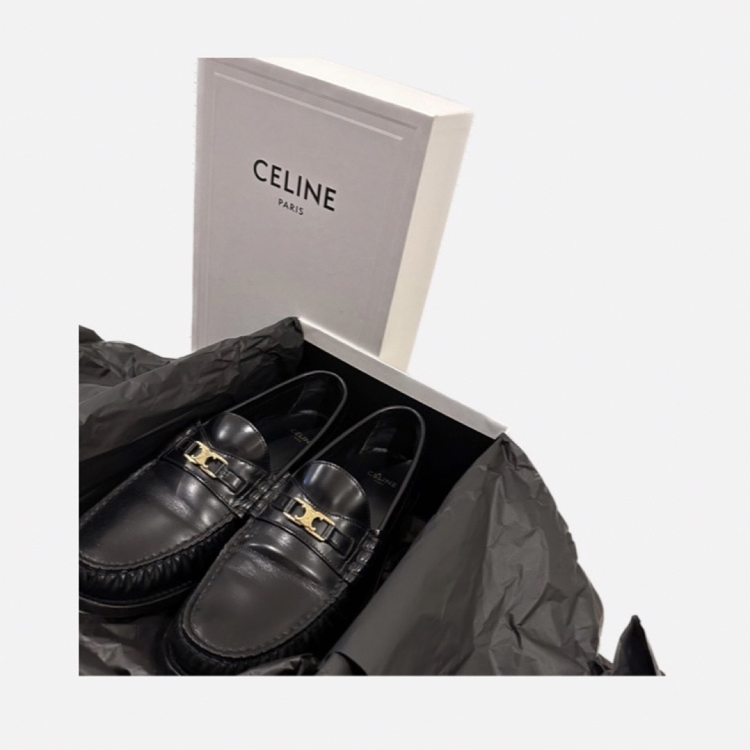 celine   CELINE ルコトリオンフローファーの通販 by m's shop