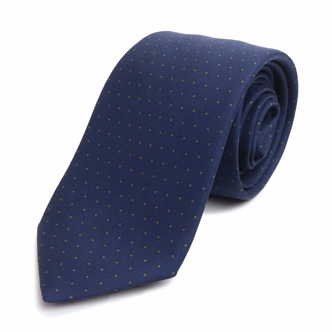 Hermes - エルメス DARK SPOT ダーク スポット ドット ネクタイ 7CM