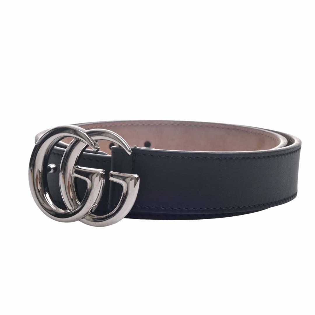 Gucci - 【中古】Gucci グッチ チルドレンズ レザー ダブルG ベルト #L