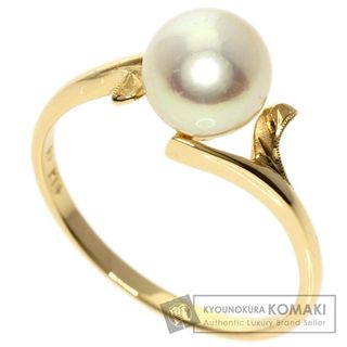 ミキモト(MIKIMOTO)のMIKIMOTO アコヤパール 真珠 リング・指輪 K14YG レディース(リング(指輪))