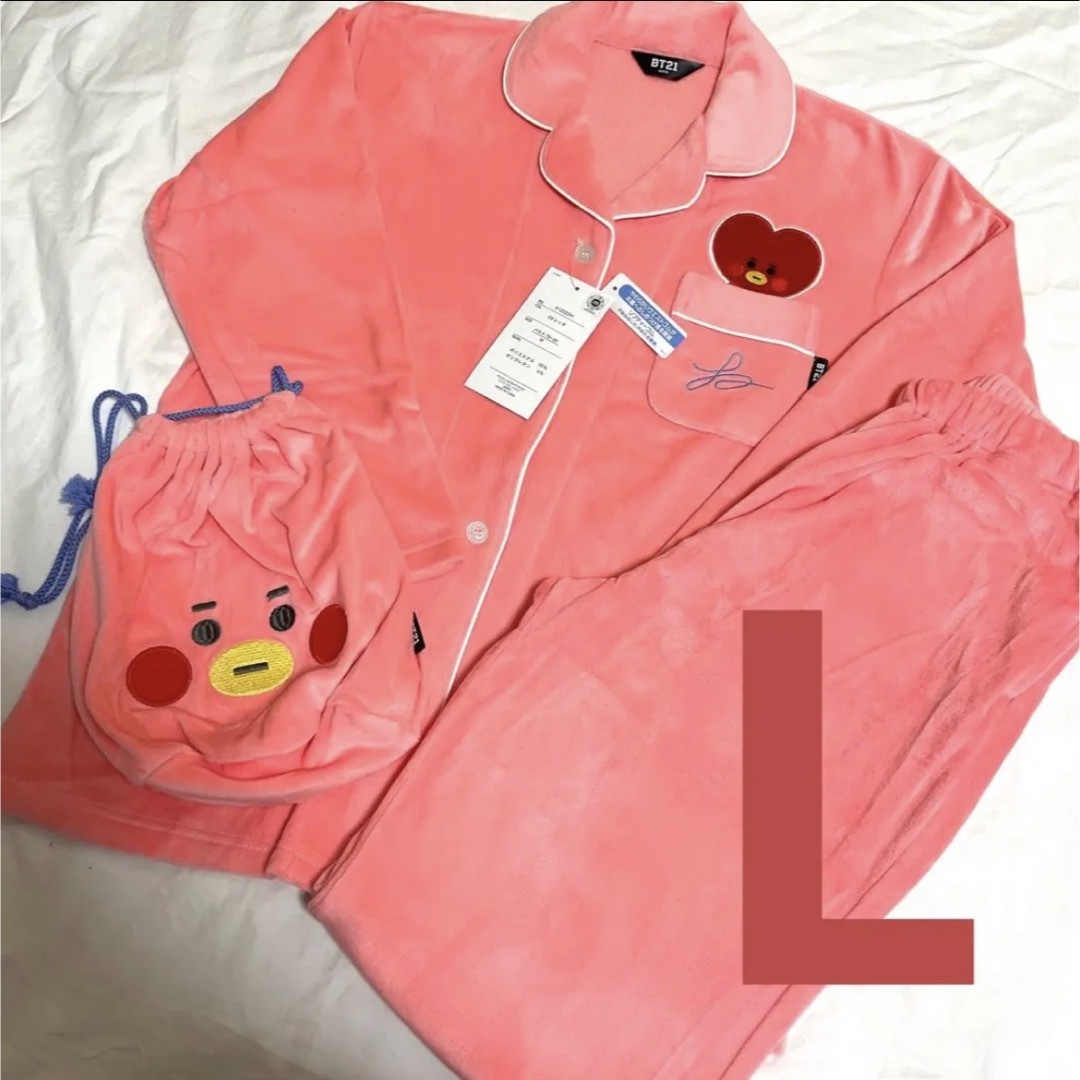 bt21 TATA パジャマ　サイズᒪ