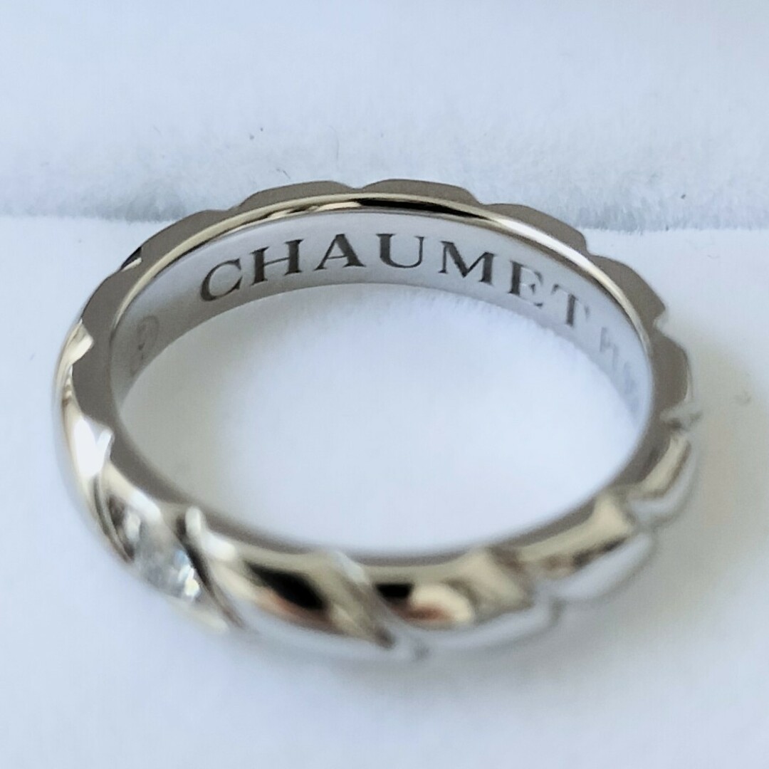 【新品仕上げ済】CHAUMET トルサード ダイヤモンド PT950 リング