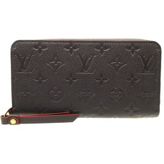 ルイヴィトン(LOUIS VUITTON)の新品同様 ルイヴィトン モノグラム アンプラント M62121 ICチップ ジッピーウォレット マリーヌルージュ ラウンドファスナー長財布 財布 0078【中古】LOUIS VUITTON(財布)