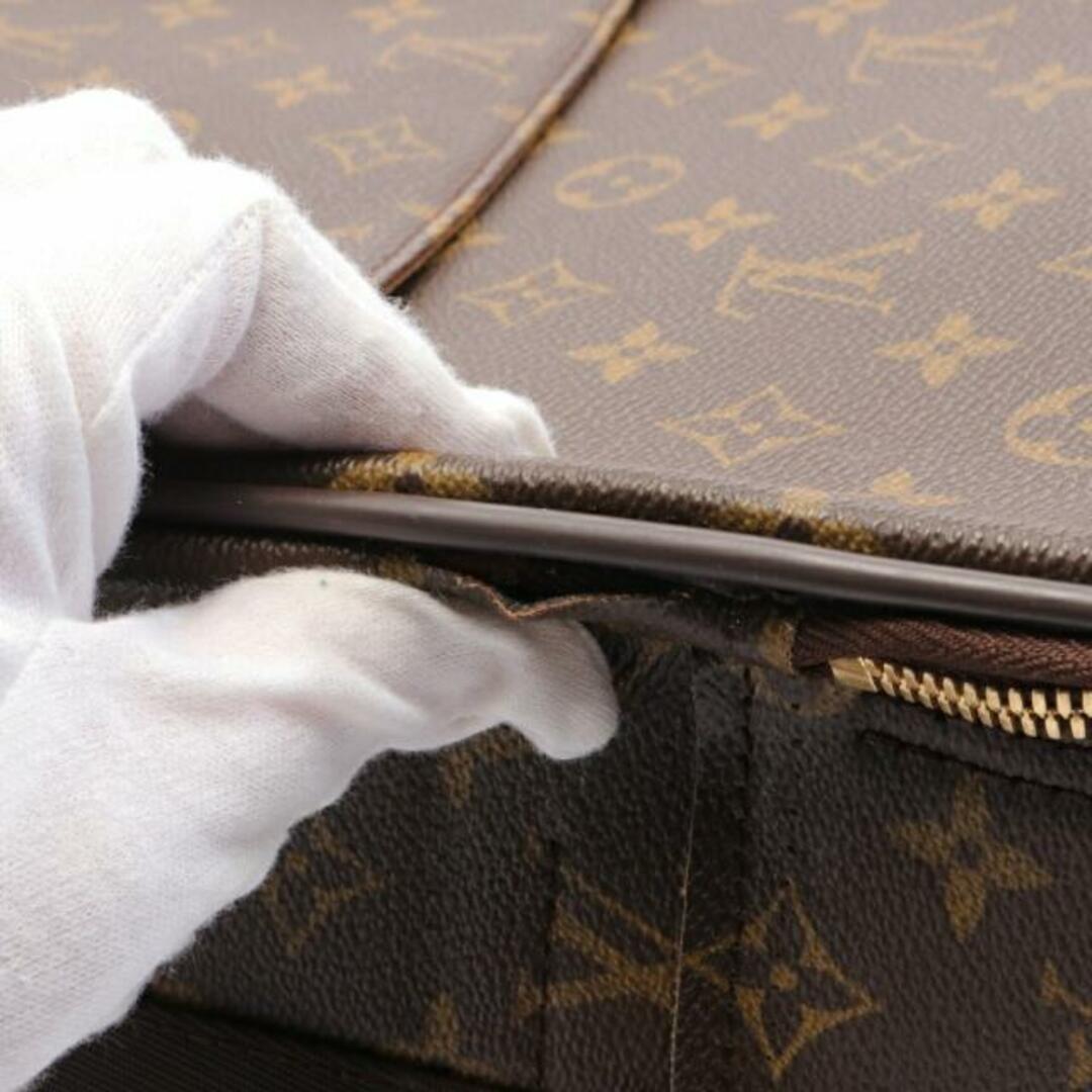 LOUIS VUITTON(ルイヴィトン)のペガス60 モノグラム キャリーケース スーツケース PVC レザー ブラウン レディースのバッグ(スーツケース/キャリーバッグ)の商品写真