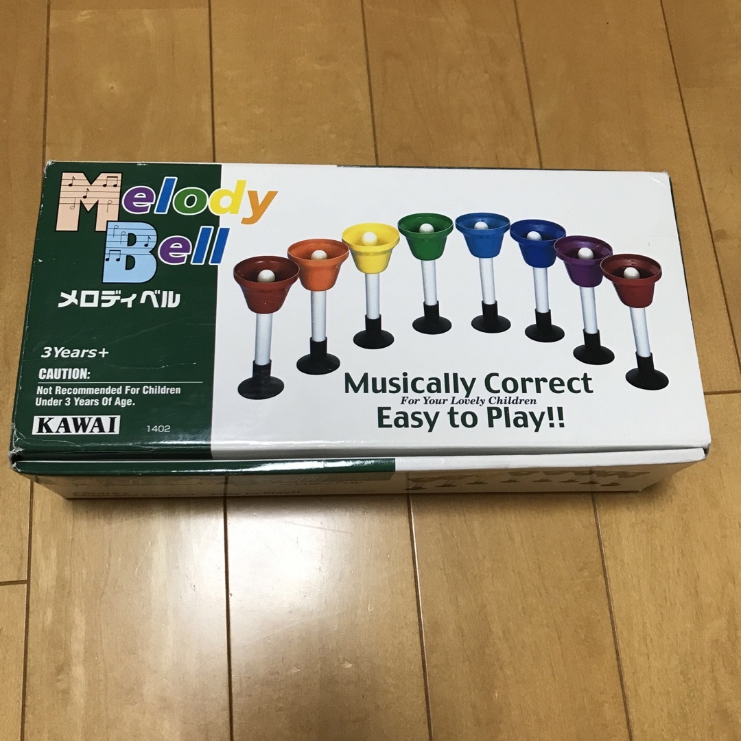 KAWAI MelodyBell（ハンドベル） キッズ/ベビー/マタニティのおもちゃ(楽器のおもちゃ)の商品写真