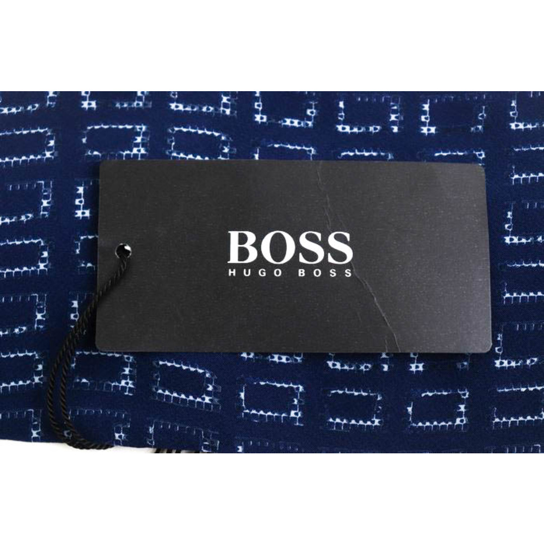 HUGO BOSS - ヒューゴボス ブランド ネクタイ 未使用タグ付 スクエア柄
