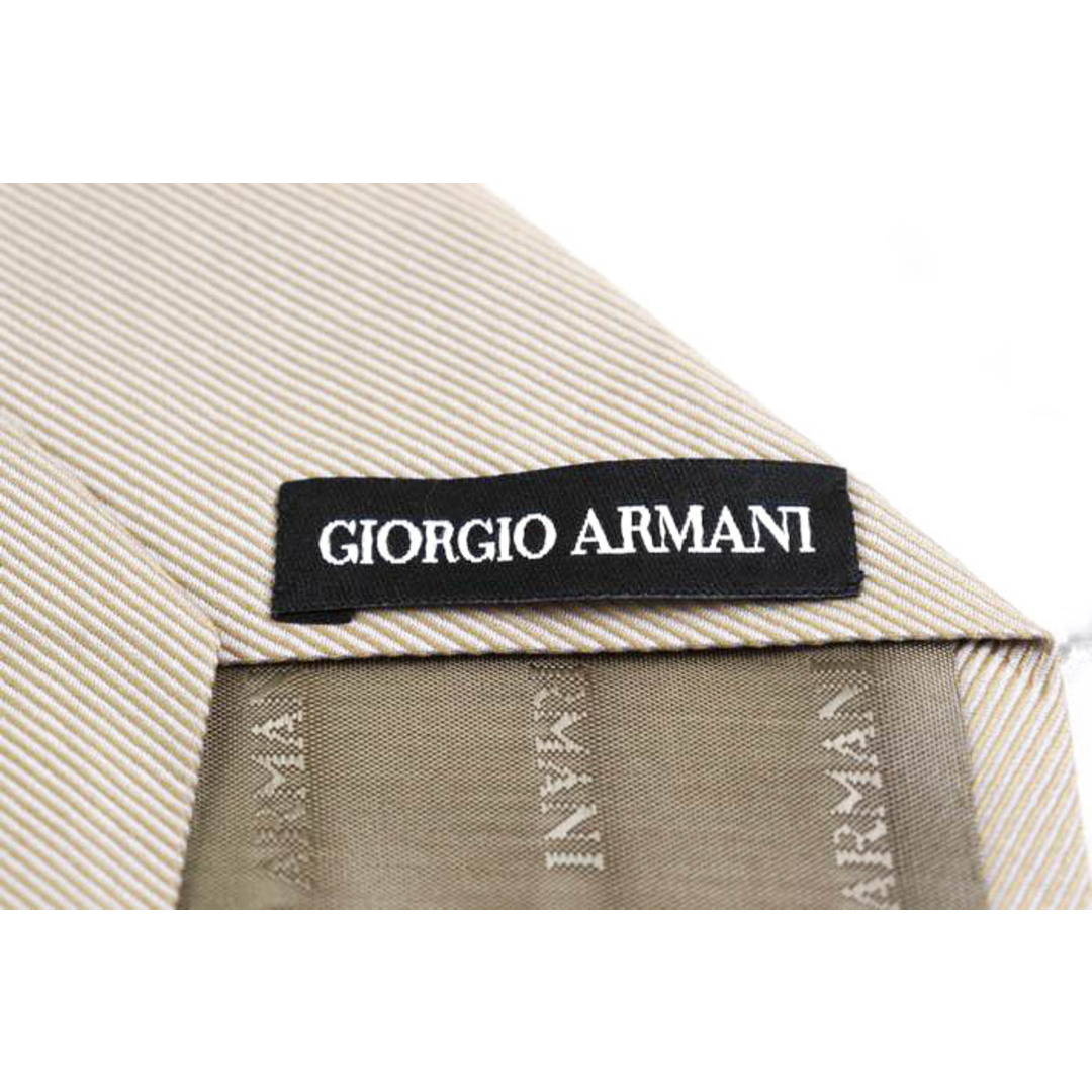 アルマーニ ネクタイ ゴールド系 GIORGIO ARMANI 黄金 レア 本物