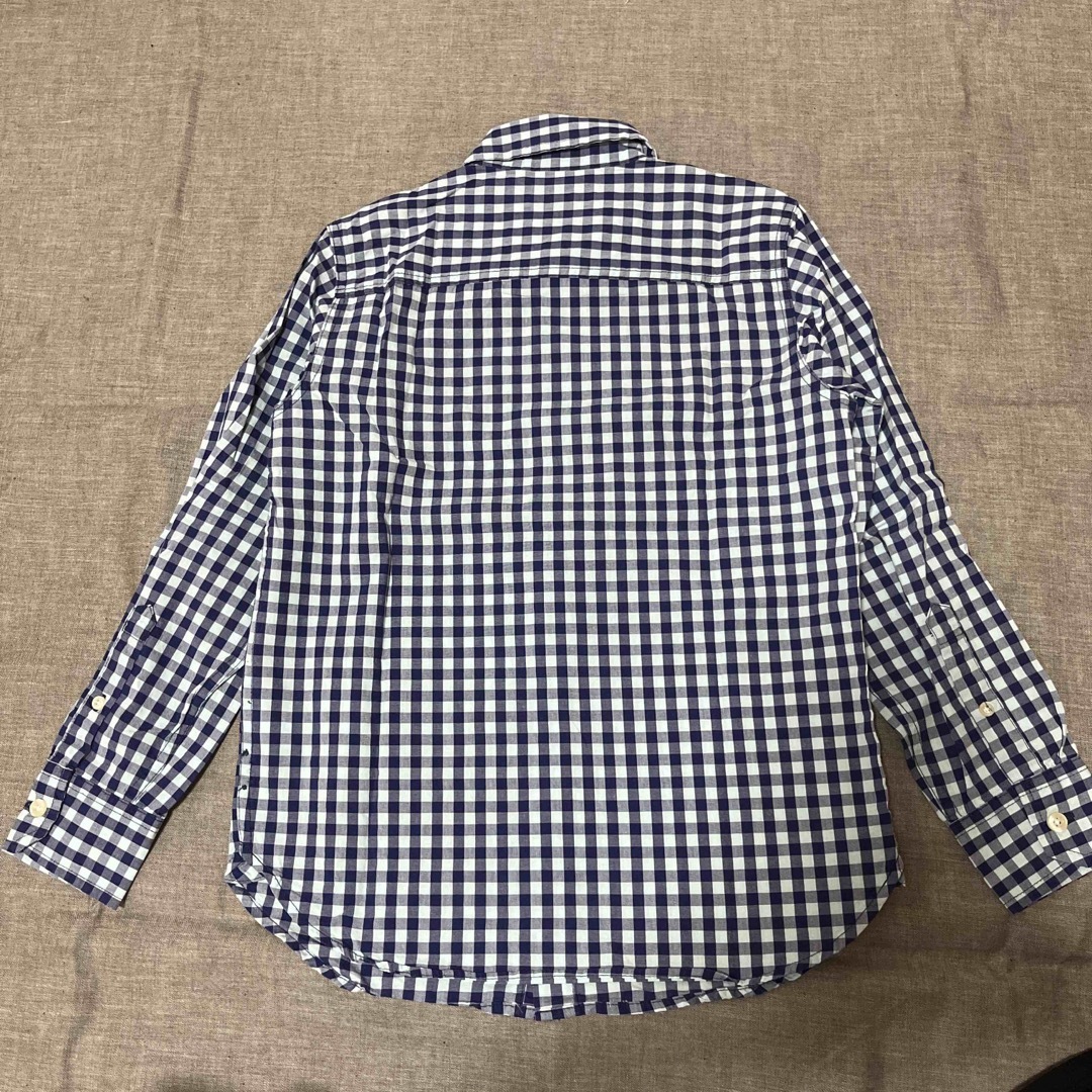 GAP(ギャップ)のGAP ギンガムチェックシャツ キッズ/ベビー/マタニティのキッズ服男の子用(90cm~)(ブラウス)の商品写真