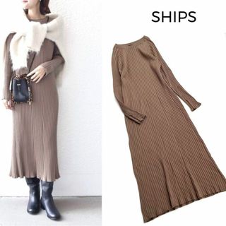 シップス ニットワンピース ワンピースの通販 100点以上 | SHIPSの