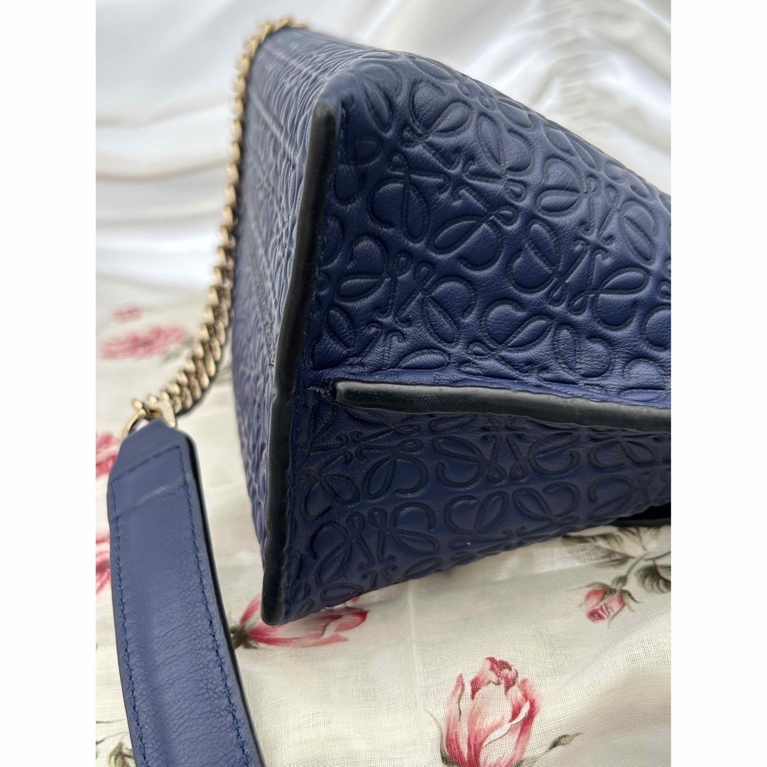 LOEWE ロエベ リピートアナグラム アベニュー チェーン バッグ 美品